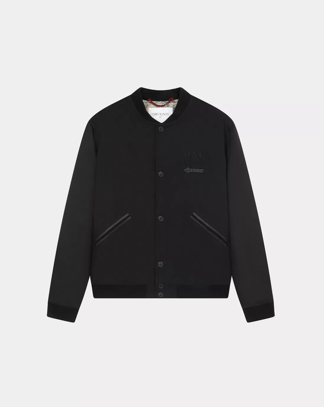 Chevignon Blouson Air Wear Noir Blouson Aviateur En Coton