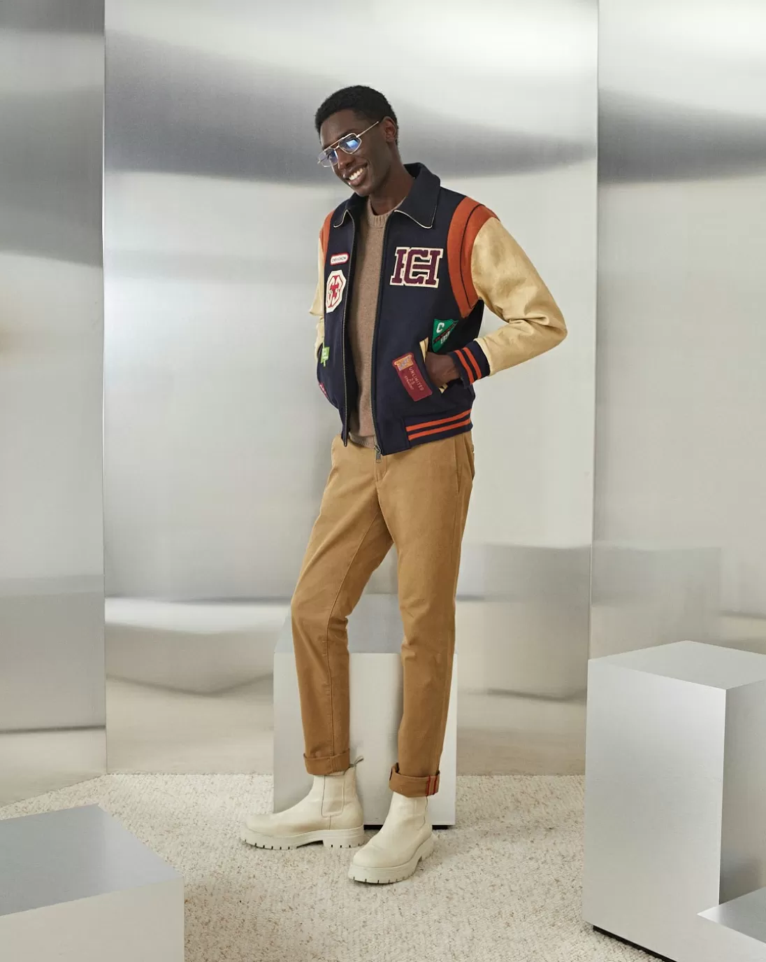 Chevignon Blouson Fifty'S Reedition D'Un Vintage De La Maison