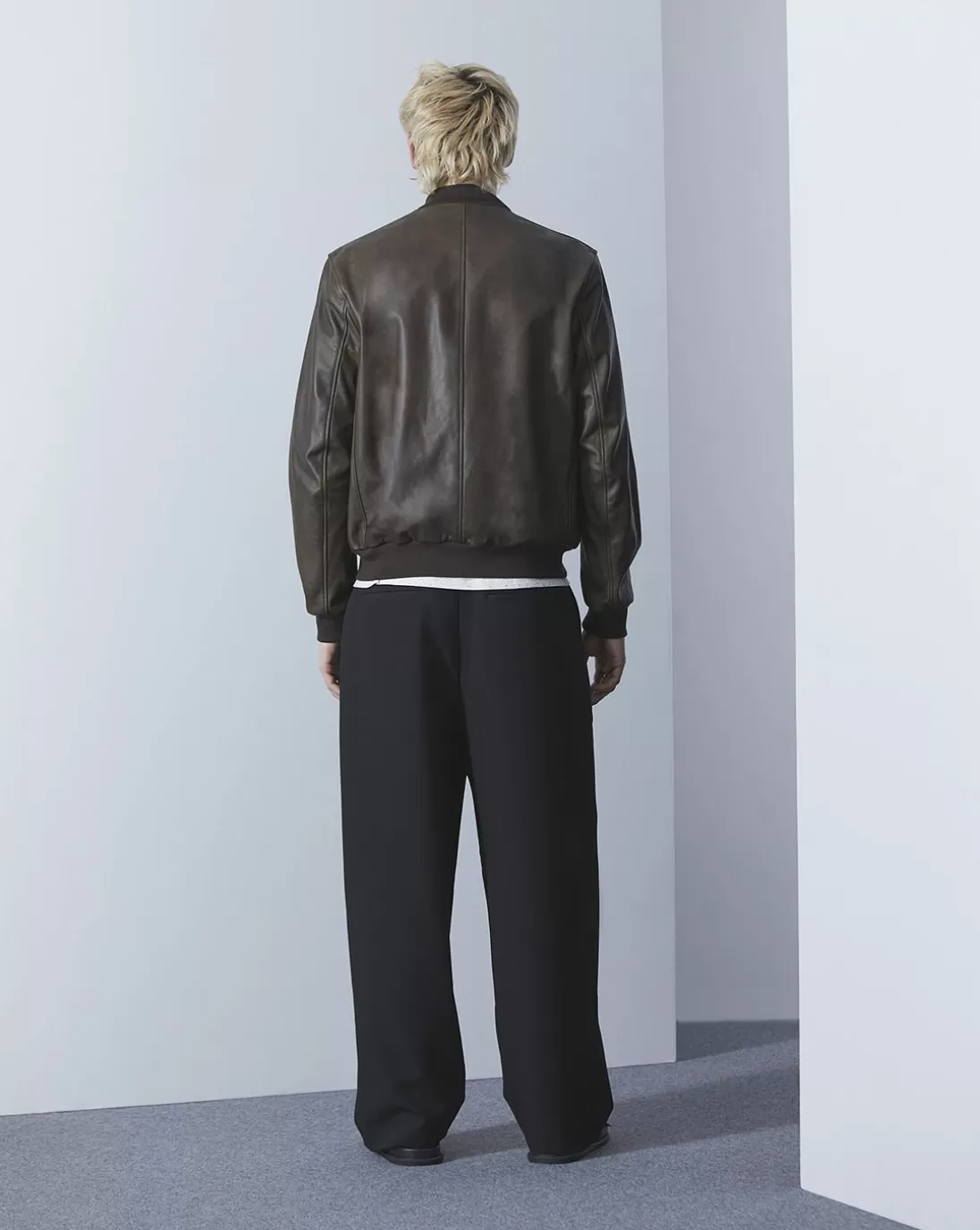 Chevignon Blouson Teddy Brush Cacao Blouson Teddy En Cuir De Vachette