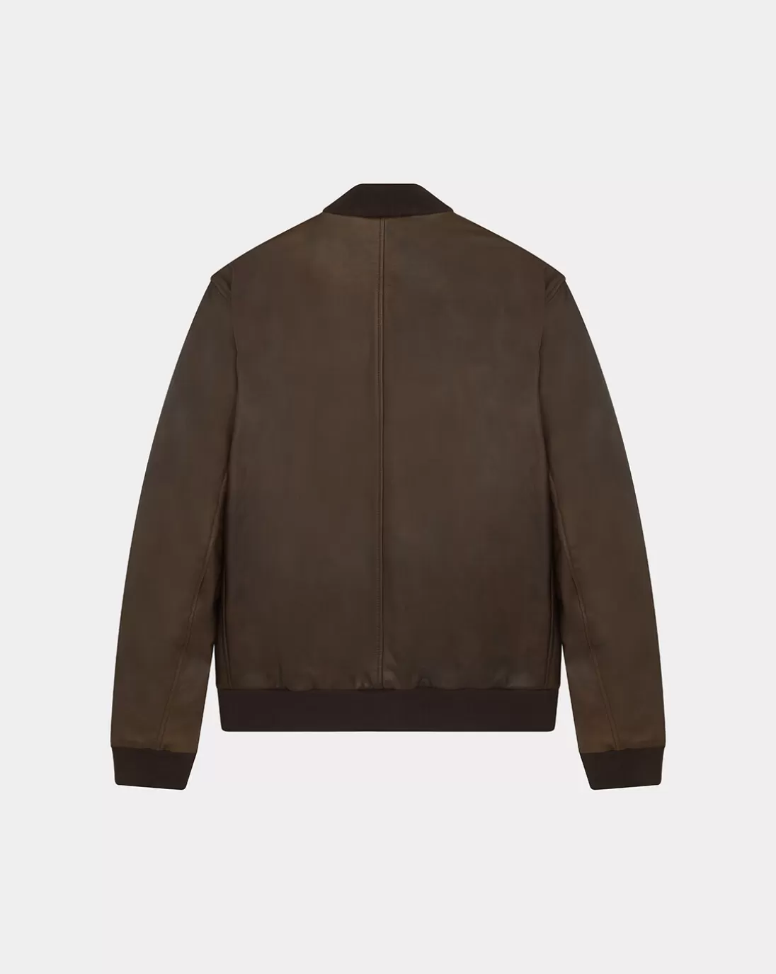 Chevignon Blouson Teddy Brush Cacao Blouson Teddy En Cuir De Vachette