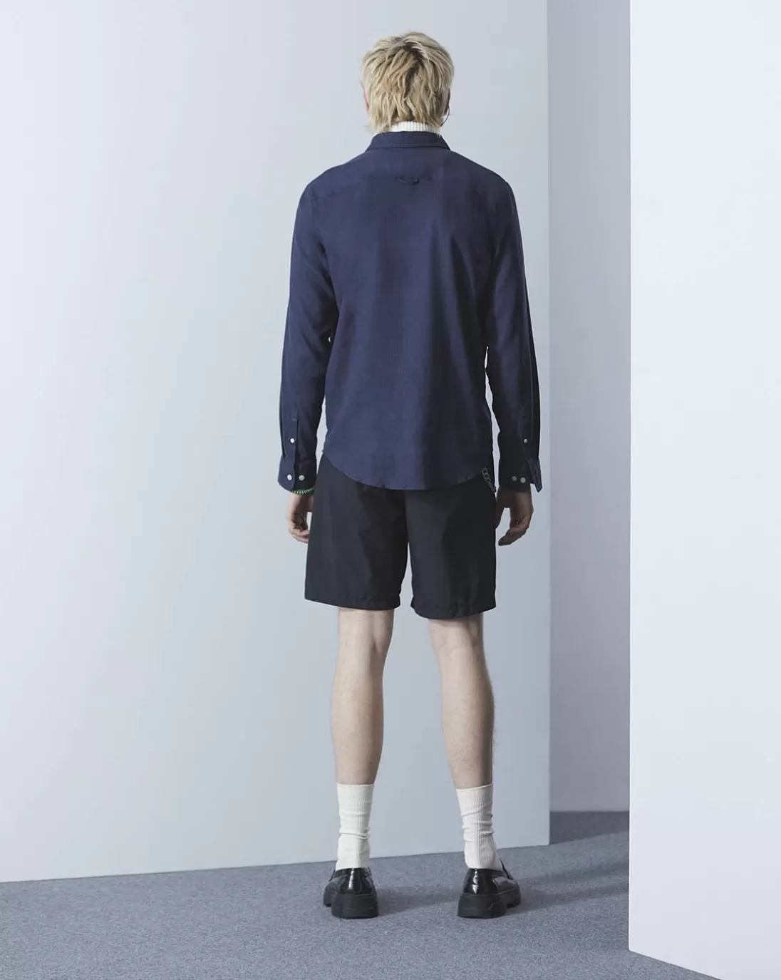Chevignon Chemise Lin Togs Bleu Marine Chemise En Lin Coupe Straight