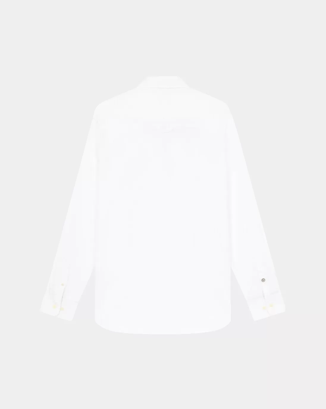 Chevignon Chemise Oxford 2 Togs Winter Blanc Chemise Unie En Coton Biologique