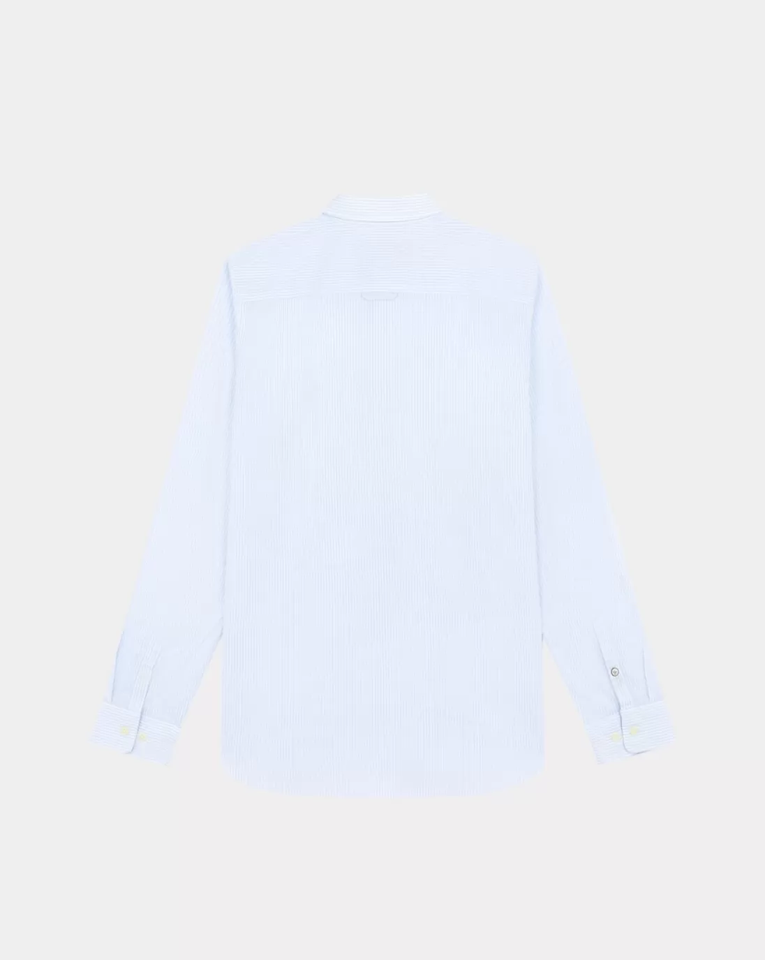 Chevignon Chemise Oxford Stripes Togs Bleu Chemise En Coton Biologique