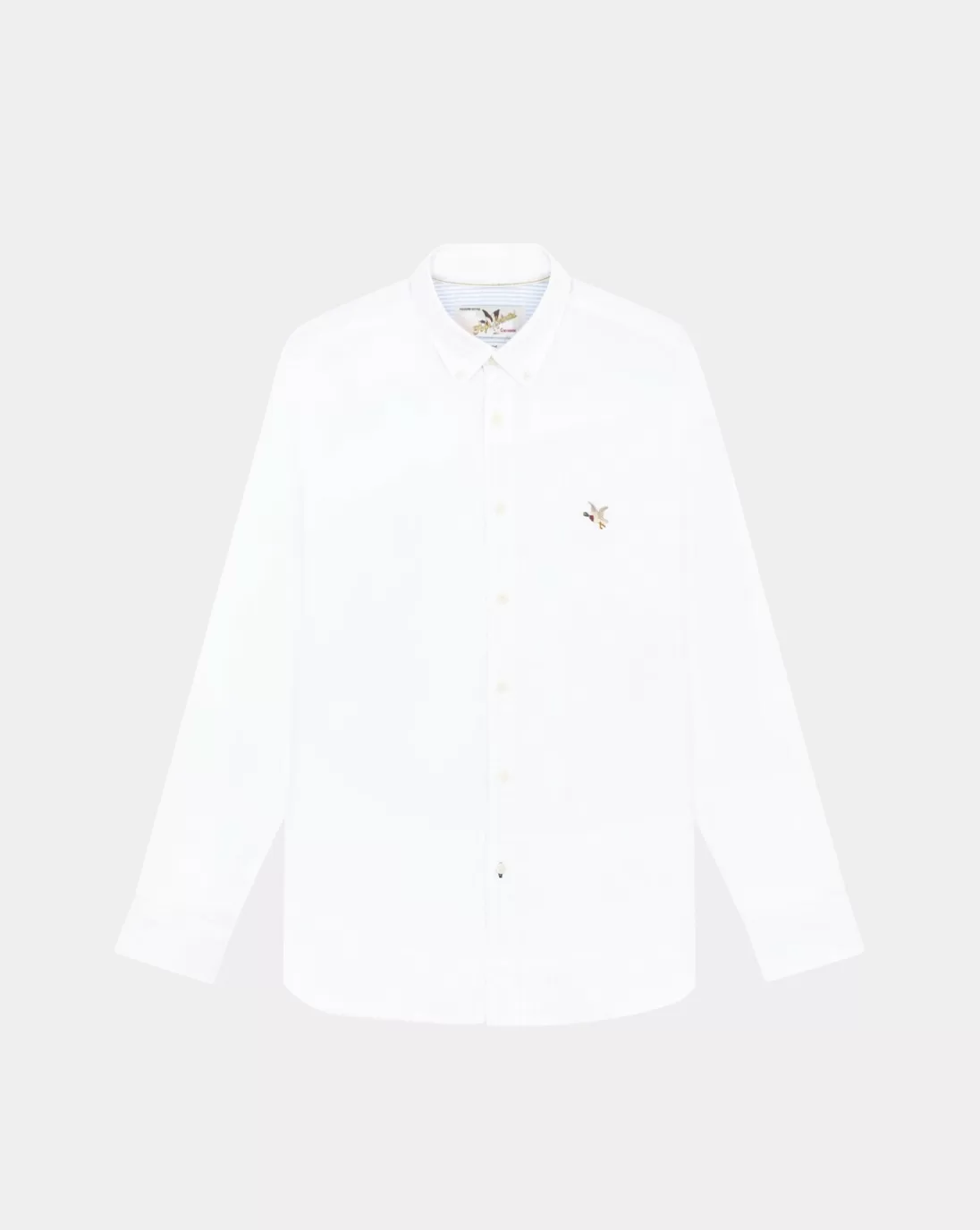 Chevignon Chemise Oxford Togs Blanc Chemise Oxford Unie