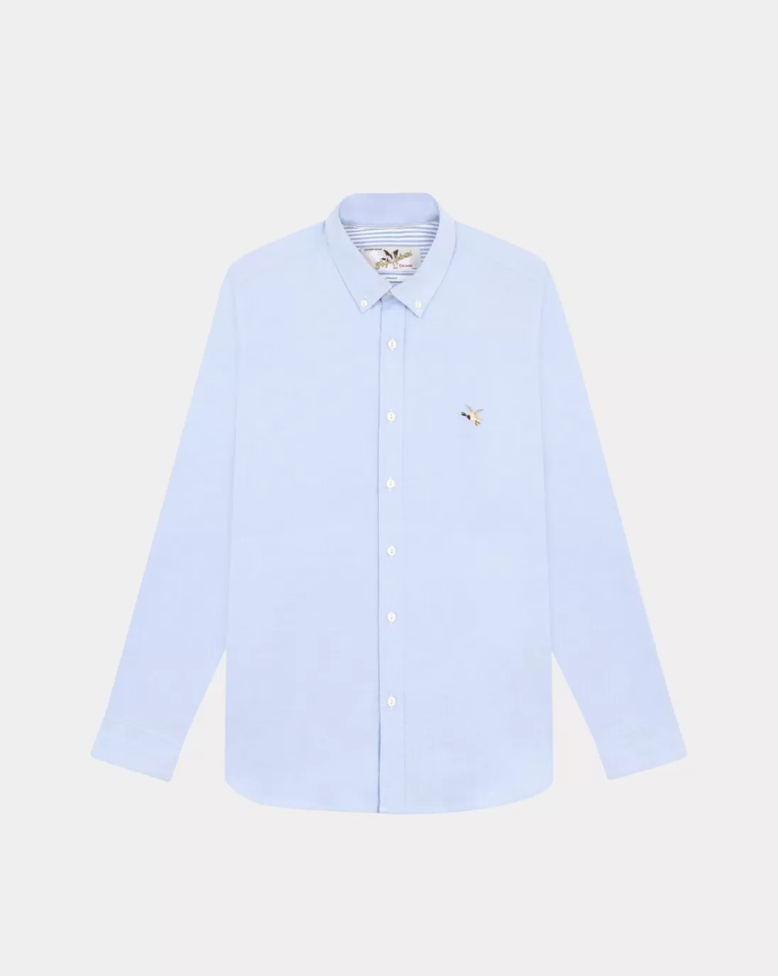 Chevignon Chemise Oxford Togs Bleu Chemise Oxford Unie