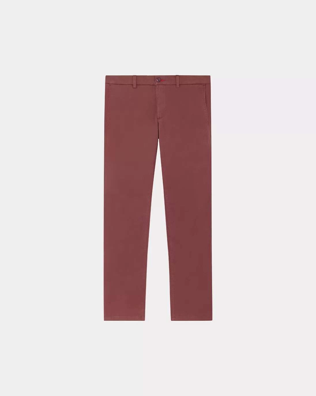 Chevignon Pantalon Duck Chino Burgundy Pantalon Chino Coupe Ajustee