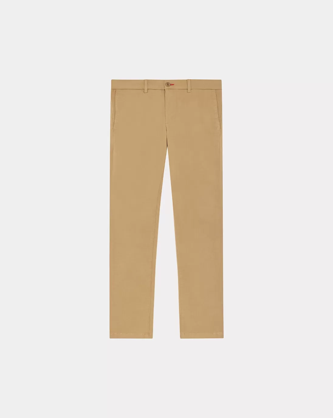 Chevignon Pantalon Duck Chino Marron Pantalon Chino Coupe Ajustee