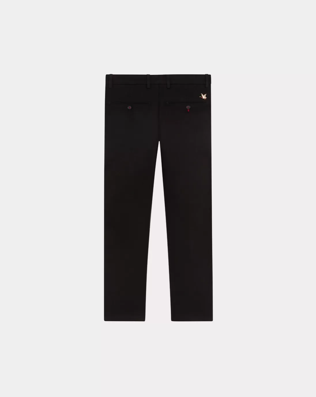 Chevignon Pantalon Duck Chino Noir Pantalon Chino Coupe Ajustee