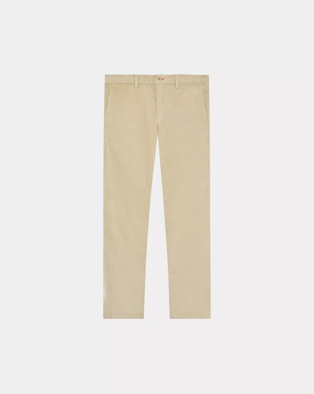 Chevignon Pantalon Duck Chino Velours Beige Pantalon Chino En Velours