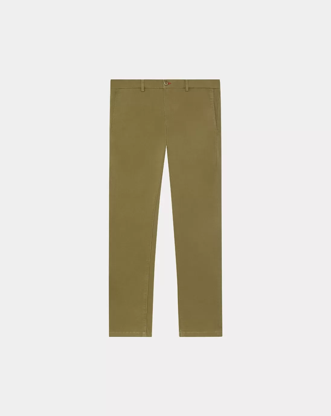 Chevignon Pantalon Duck Chino Vert Pantalon Chino Coupe Ajustee