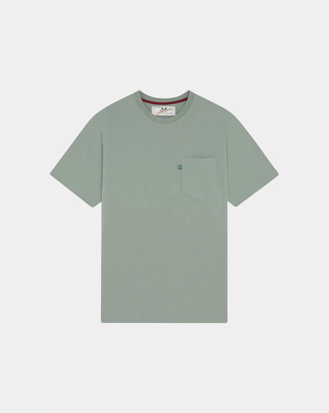 Chevignon T-Shirt Duck Color Tee Vert T-Shirt A Poche Col Rond