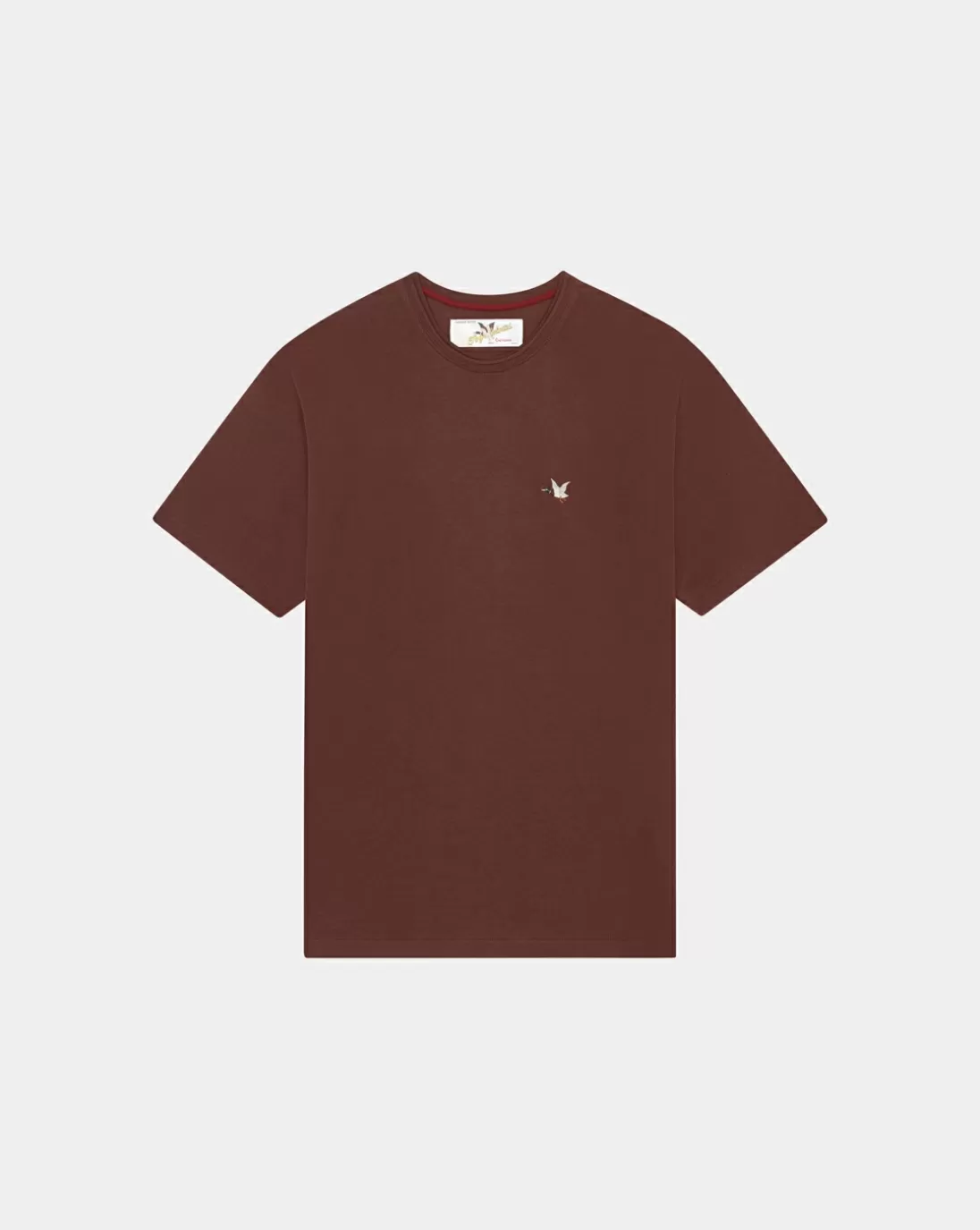 Chevignon T-Shirt Duck Tee Burgundy T-Shirt Col Rond