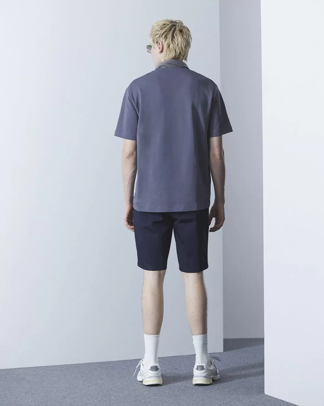 Chevignon T-Shirt Tee 90 Oversize Gris T-Shirt En Jersey Coupe Ample